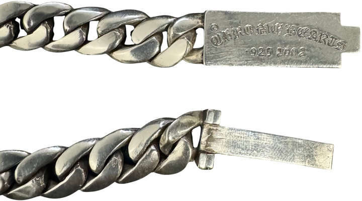 Chrome Hearts 'Dagger' 7in Silver Small ID Bracelet