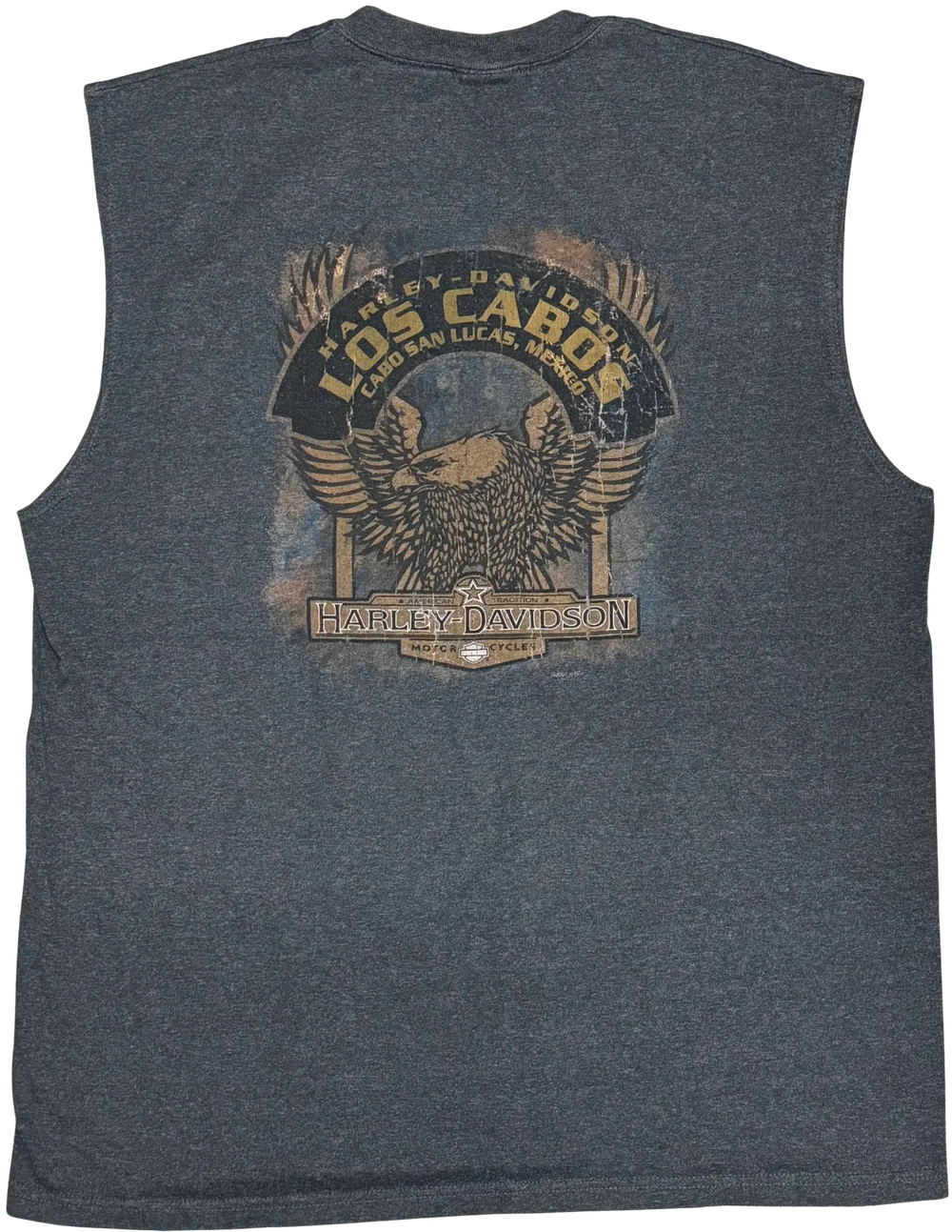 Harley Davidson 'Cabo San Lucas' Vintage Cutoff Tee