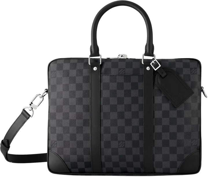 Louis Vuitton 'Damier Graphite' Voyage PM Briefcase