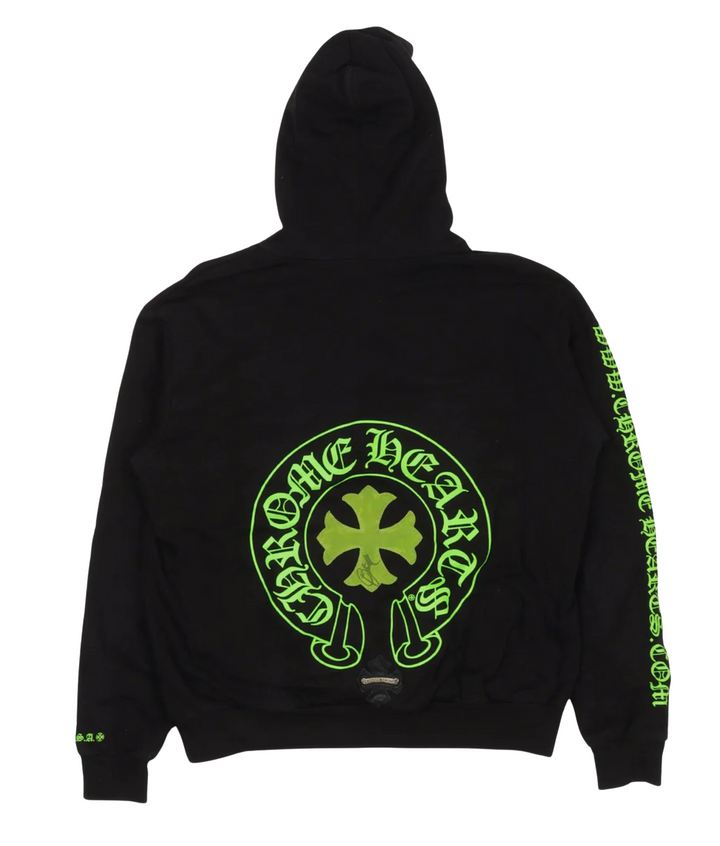 Chrome Hearts 'Friends and Family' Green Patch Hoodie