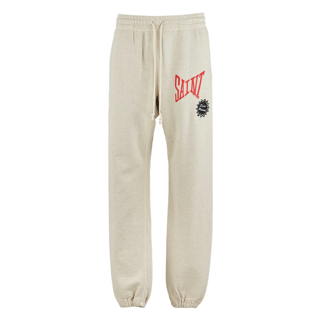 Saint Michael 'MX6' Grey Logo Sweatpants