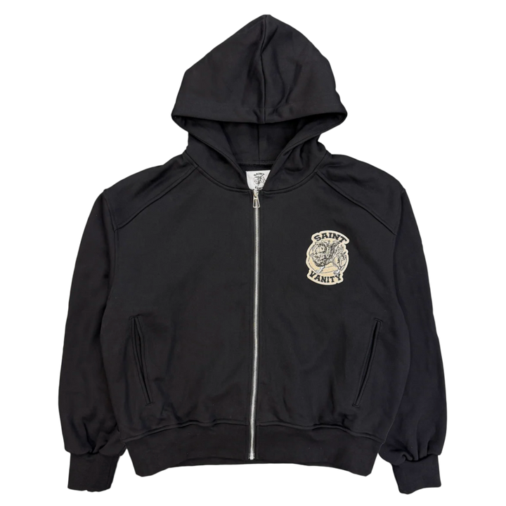 Saint Vanity 'Black' Uniform Zip Up Hoodie