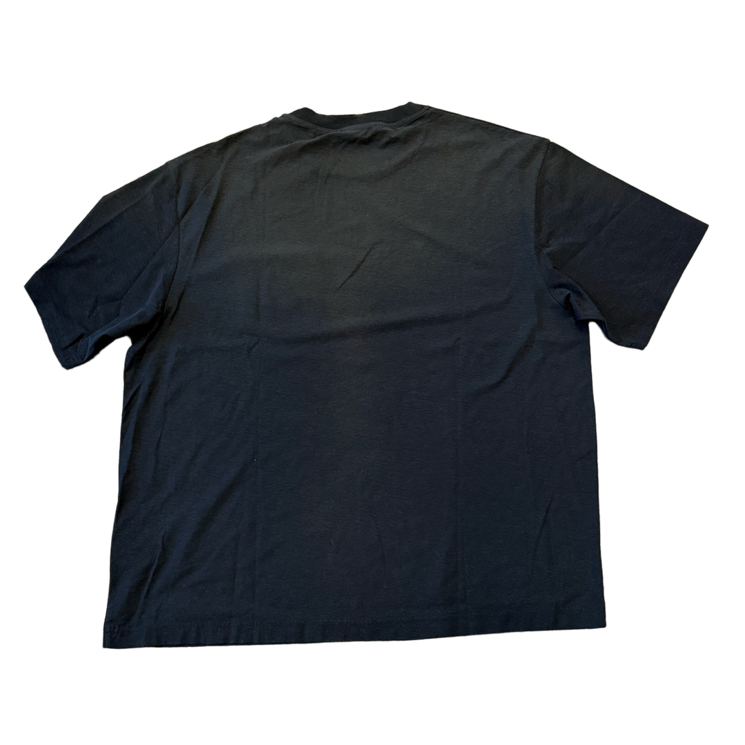 Acne Studios 'Faded Black' Logo-Print Tee