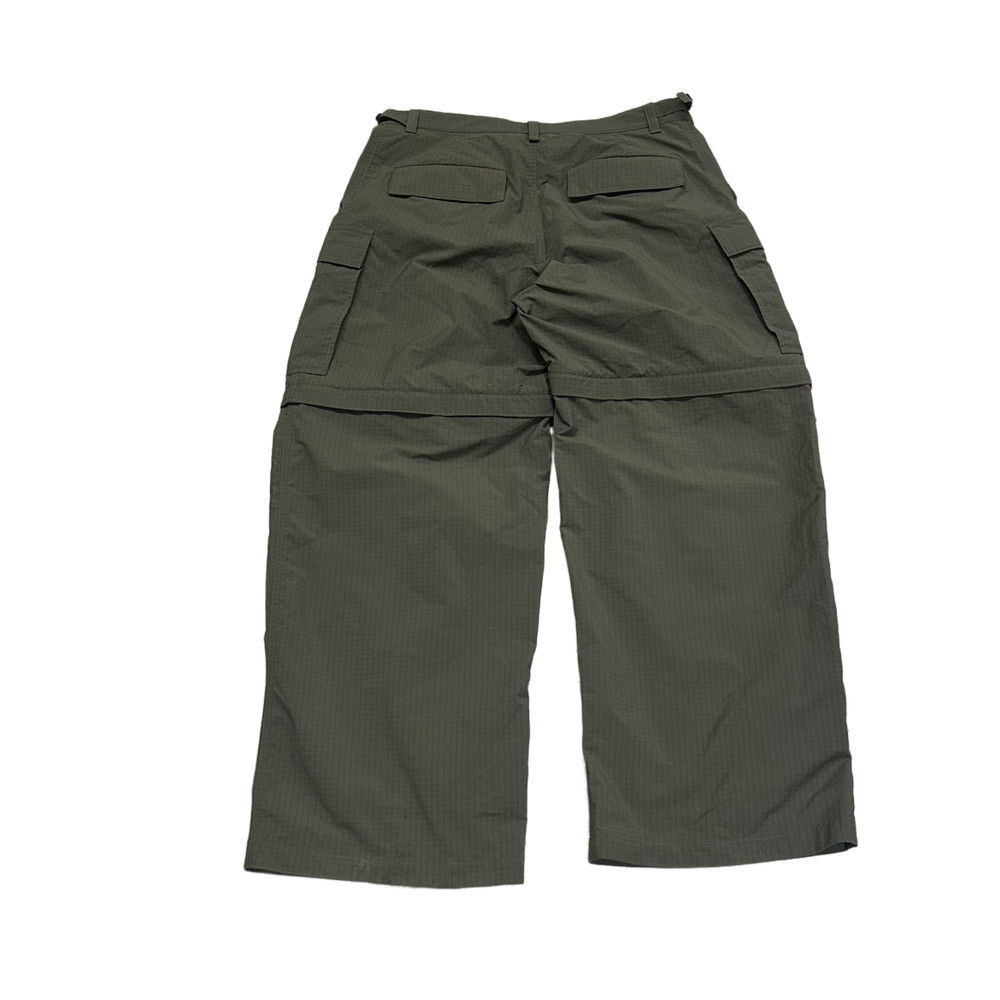 Balenciaga 'Olive' Nylon Cargo Pants