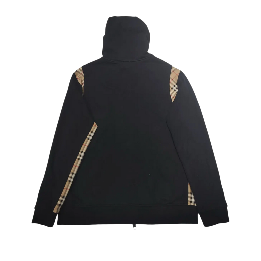 Burberry 'Black' Hybrid Hooded Sweatshirt