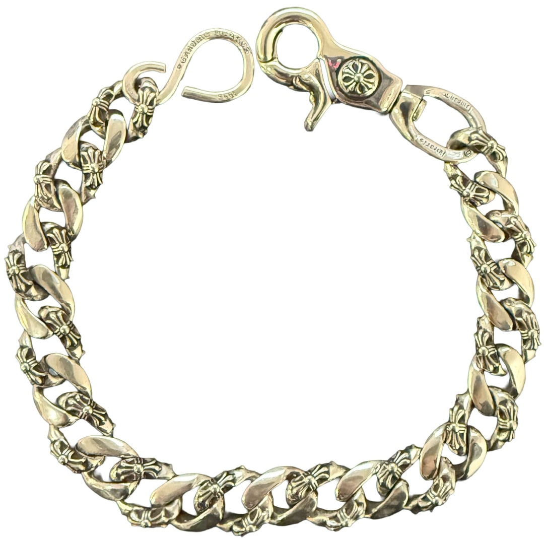 Chrome Hearts 'Fancy Link' 14.5 in Silver Wallet Chain