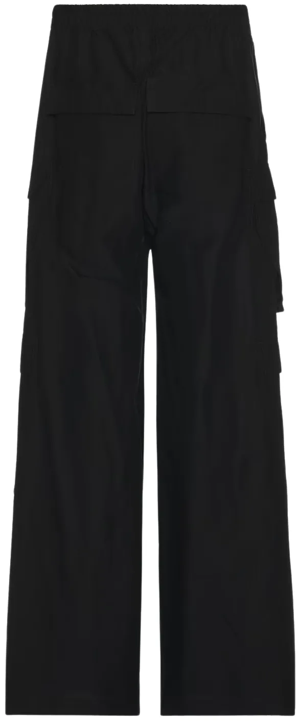 Rick Owens DRKSHDW 'Black' Double Cargo Jumbo Belas