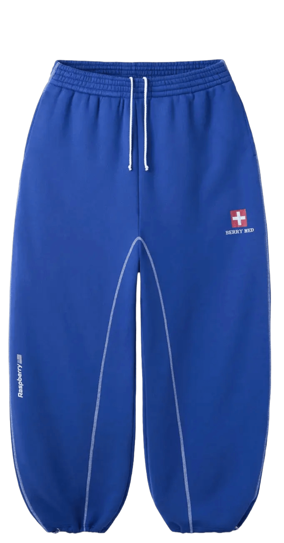 Gold + Vintage Raspberry Hills 'Berry Med' Blue Sweatpants