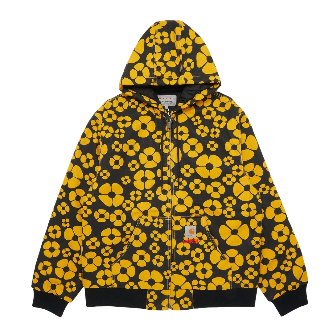 Marni x Carhartt 'Yellow Floral' Hooded Work Jacket