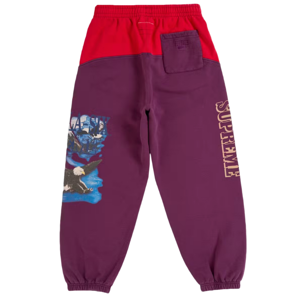 Supreme MM6 Maison Margiela Eagle Sweatpant Purple