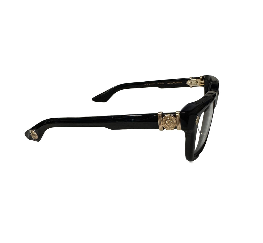 Chrome Hearts 'Halllamanass' 18k Black/Gold Glasses