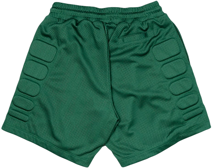 Satoshi Nakamoto 'Moto' Green Mesh Shorts
