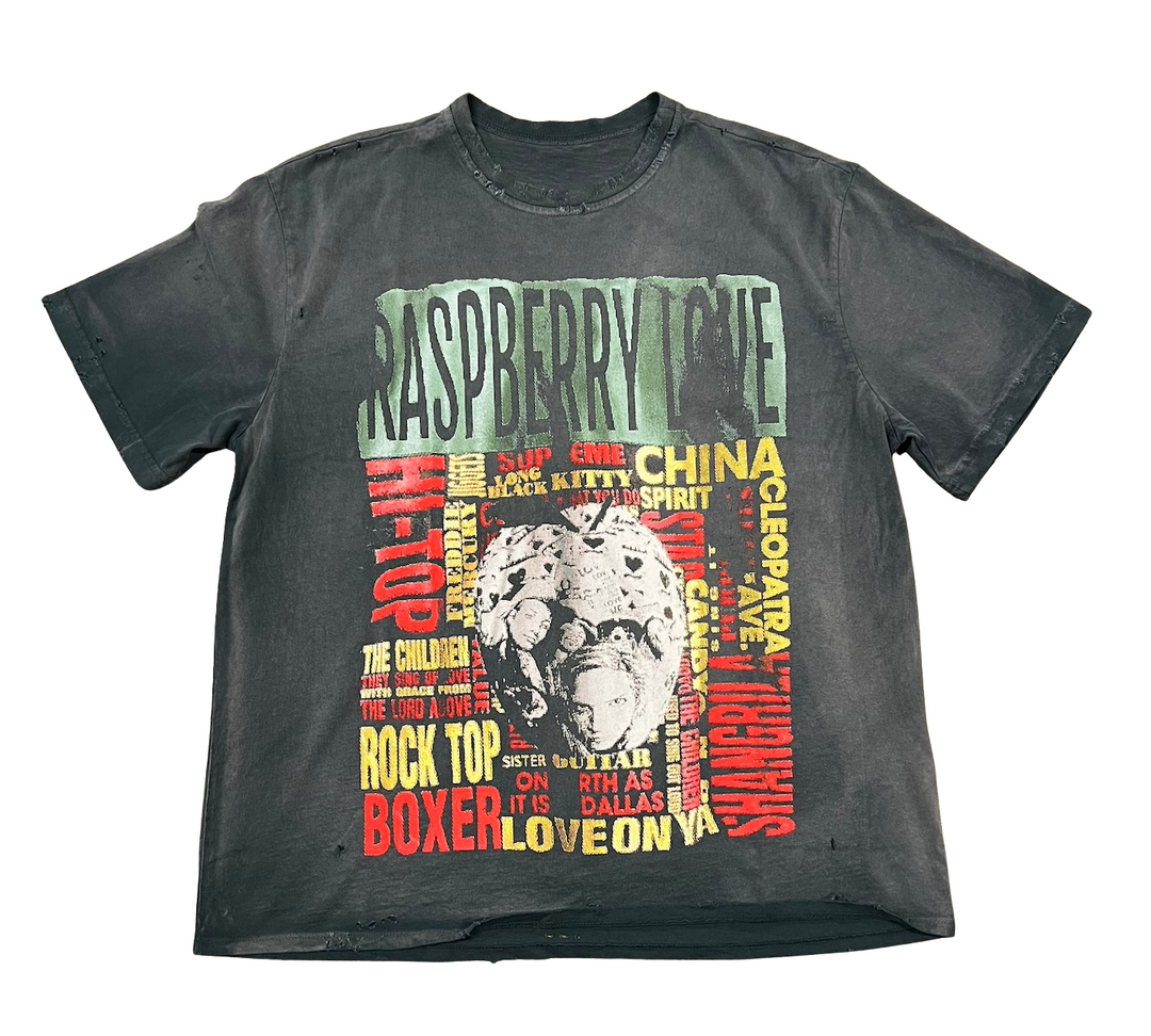 Gold+Vintage Gallery Raspberry Hills 'Love' Tee
