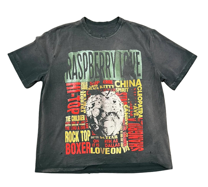 Gold+Vintage Gallery Raspberry Hills 'Love' Tee