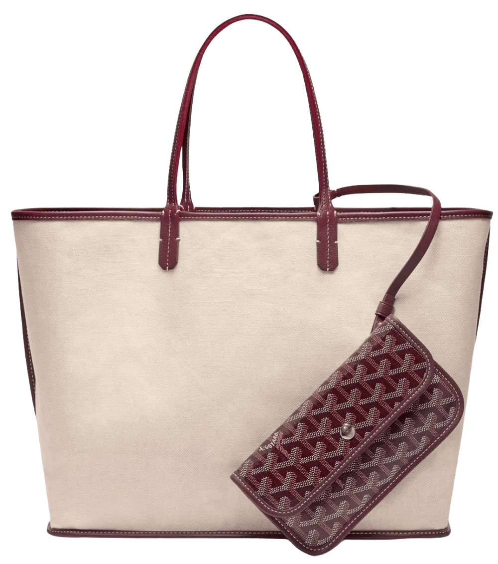 Goyard 'Burgundy' Saint Louis PM Bag