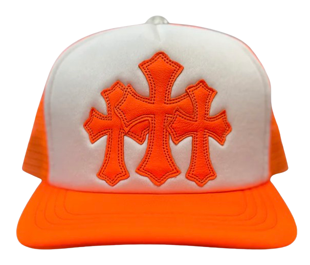 Chrome Hearts 'Orange' Cemetery Trucker Hat