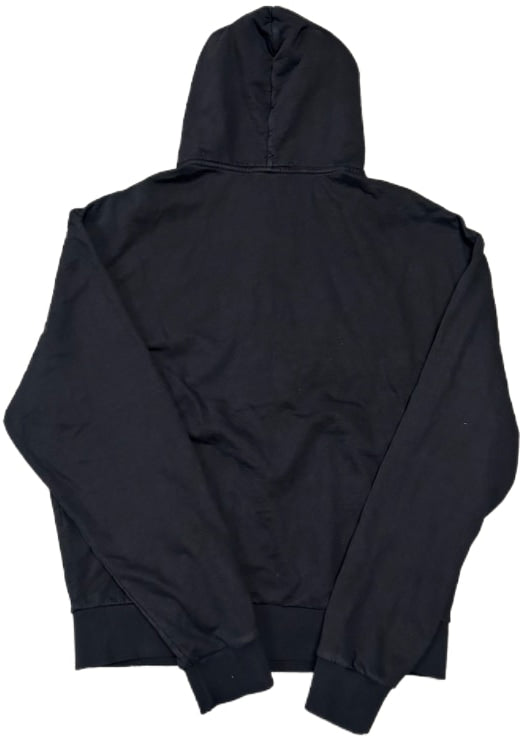 Bossi 'Mohawk White Skull' Rhinestone Zip-Up Hoodie