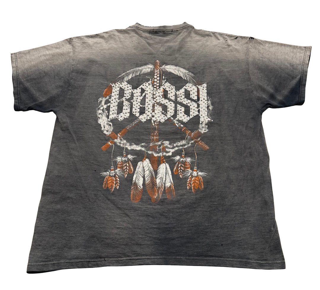 Bossi 'Lone Wolf' Vintage Rhinestone Tee