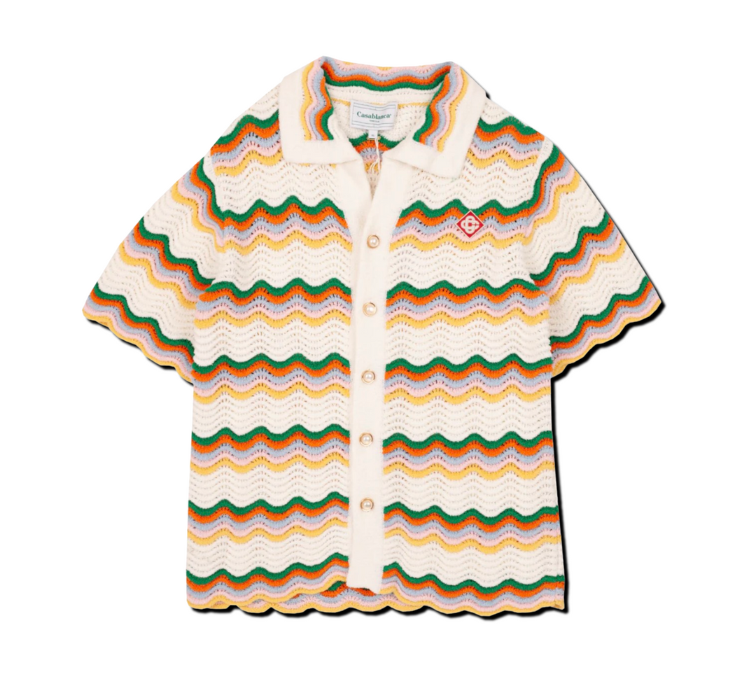 Casablanca 'Multicolor' Wavy Gradient Shirt