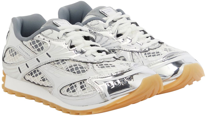 Bottega Veneta 'Silver White' Orbit Sneakers