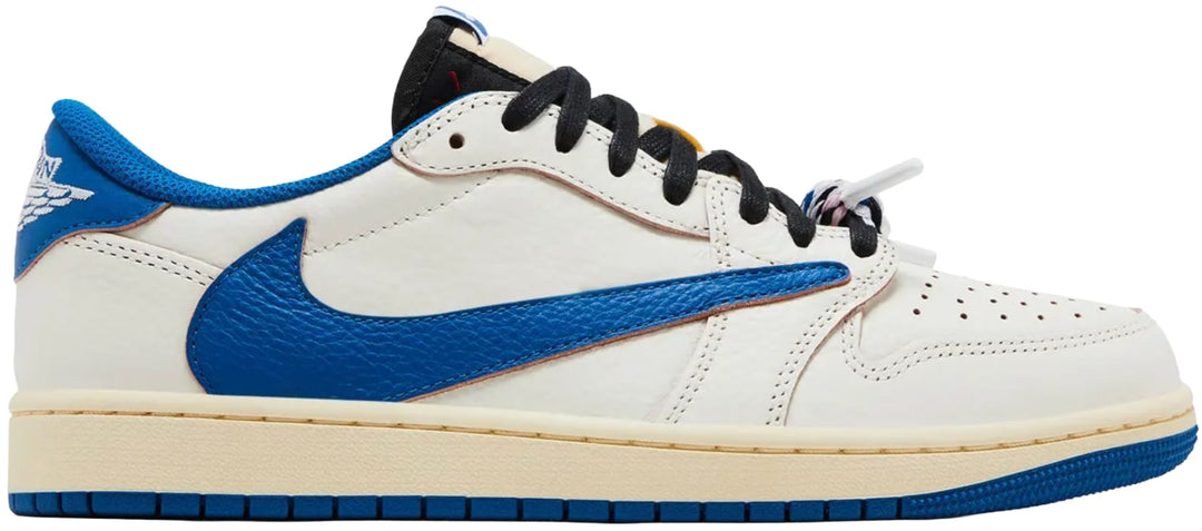 Jordan 1 Retro Low OG SP Fragment x Travis Scott Sail Military Blue