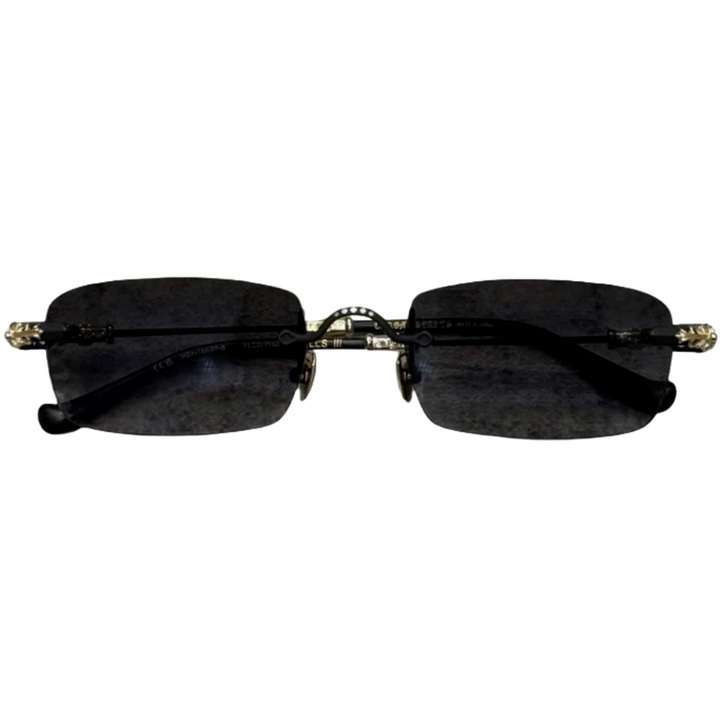 Chrome Hearts 'Black/Gold' Pills III Sunglasses