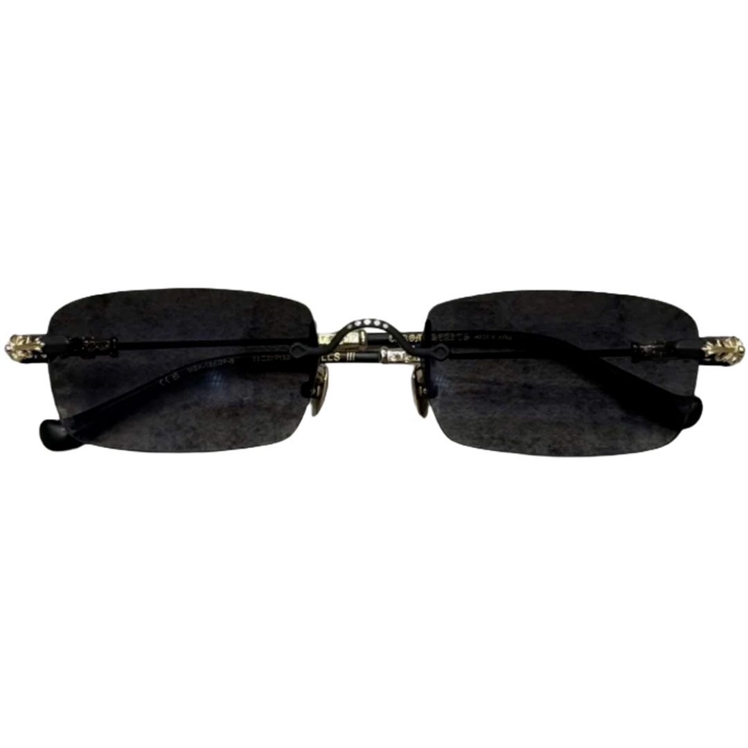 Chrome Hearts 'Black/Gold' Pills III Sunglasses