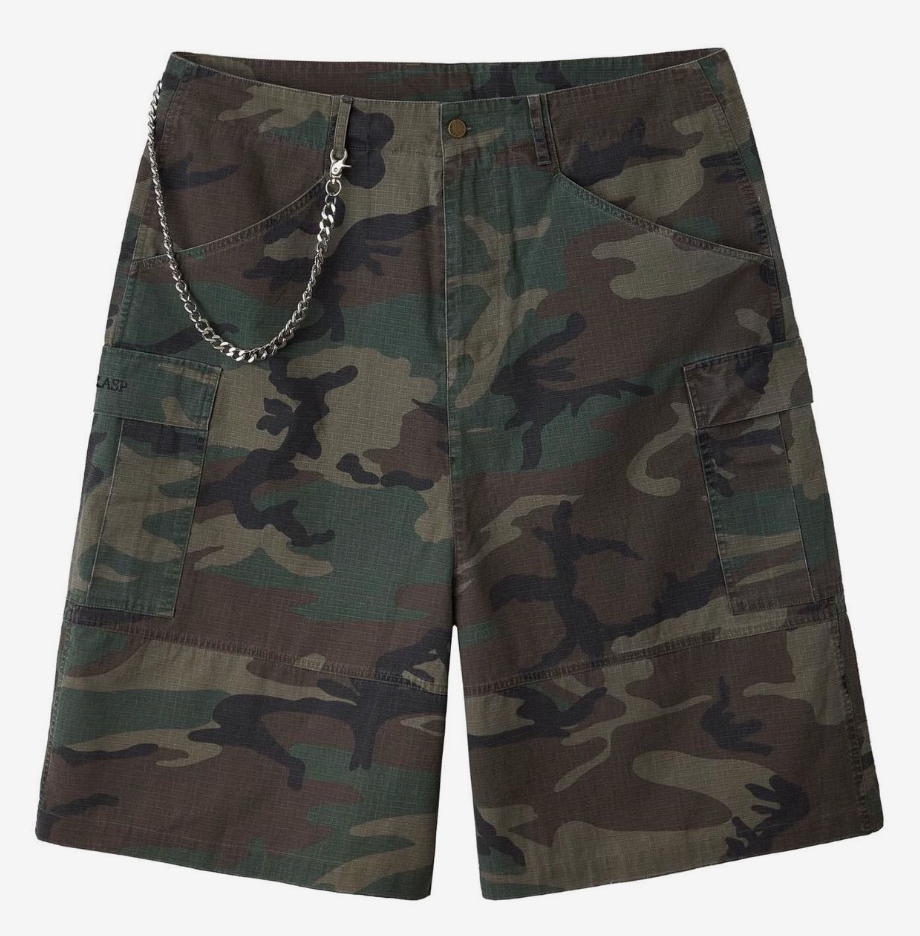 Gold+Vintage Gallery Raspberry Hills 'Camo' Shorts That Look Like Pants