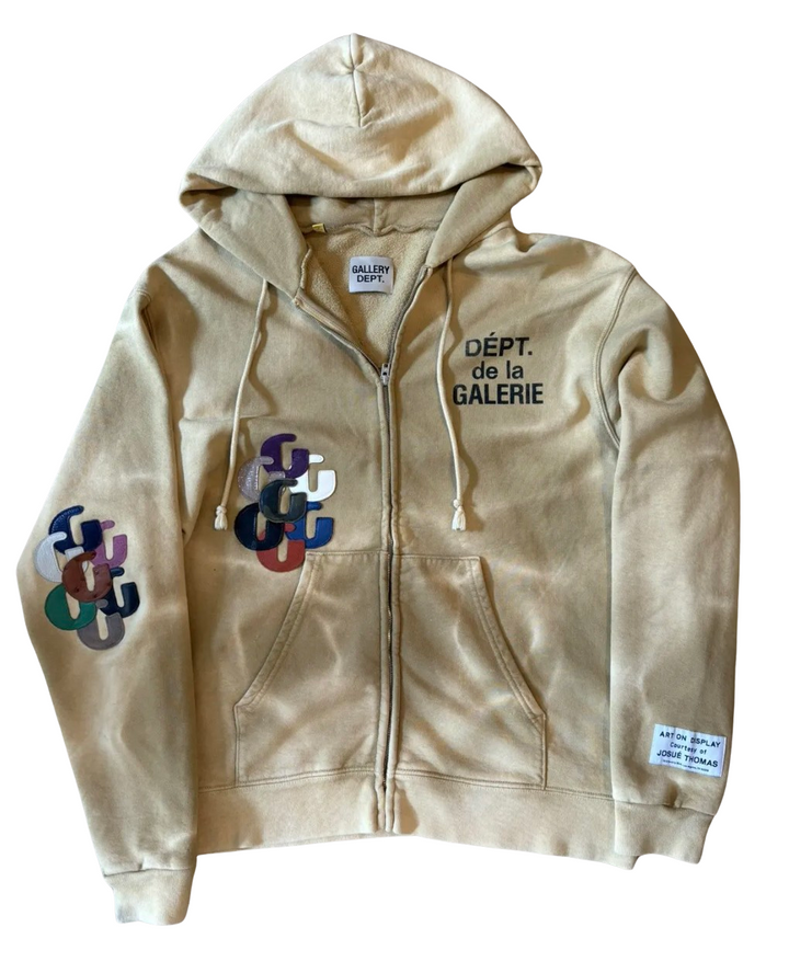 Gallery Dept. Custom 'G Patch' French Zip Up