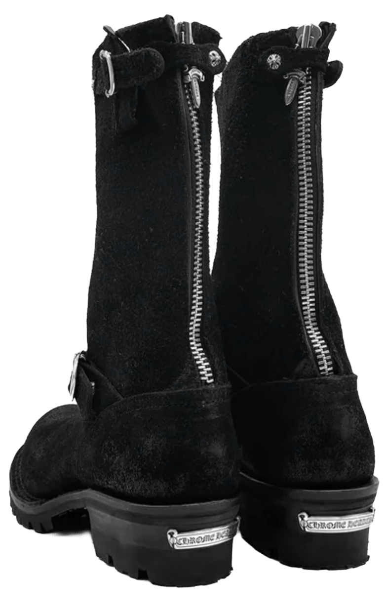 Chrome Hearts Wesco Suede Boots