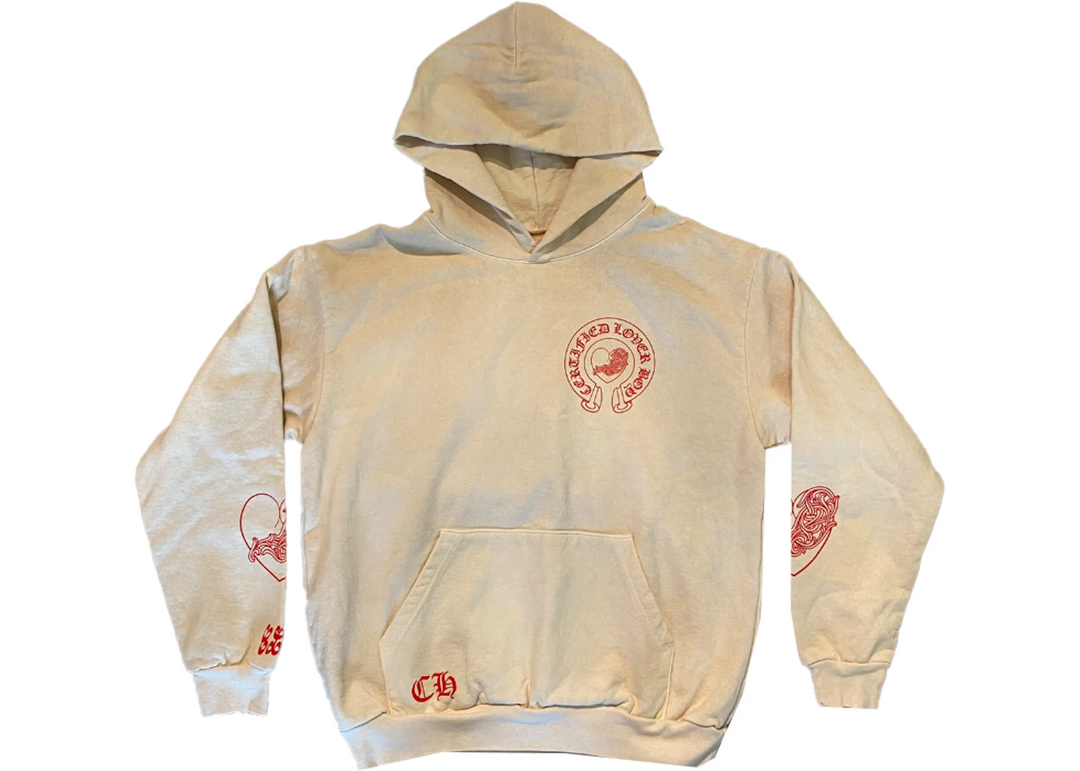 Chrome Hearts x Drake 'Friends & Family' CLB Cream Hoodie
