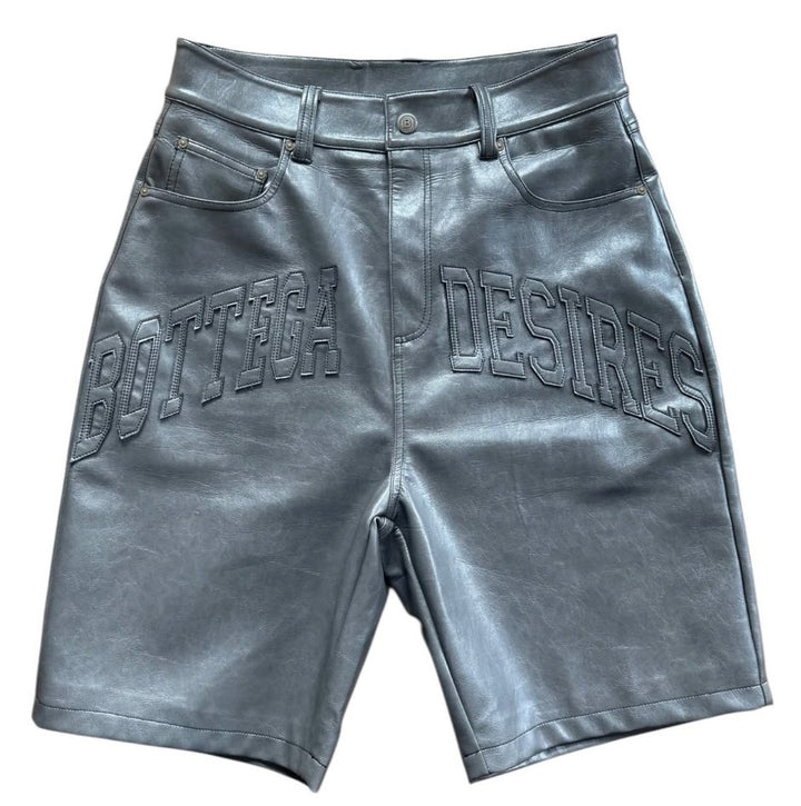 Bottega Desires Leather Shorts