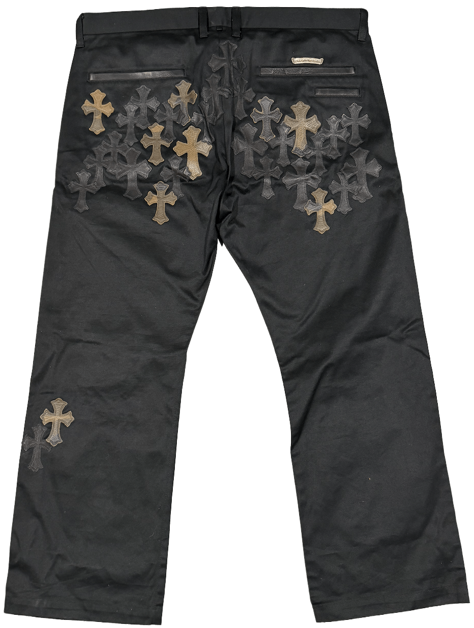 Chrome Hearts 'Black Camo' Flooded Chino Pants
