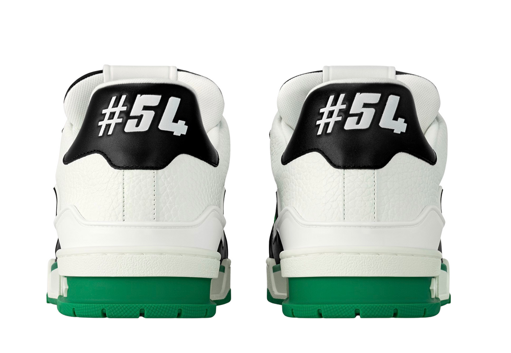 Louis Vuitton LV Trainer 'White/Black/Green'