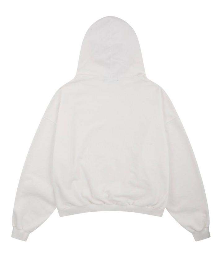 Project G/R 'Love' Membership White Hoodie