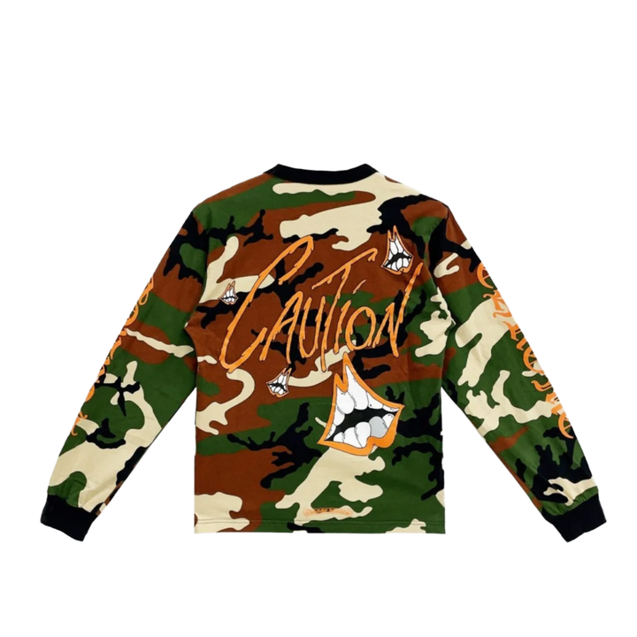 Chrome Hearts Matty Boy 'Caution Camo' Crewneck