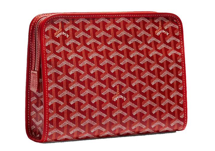 Goyard 'Jouvence Toiletry MM' Red Bag