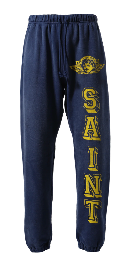 Saint Michael Angel Sweatpants Navy