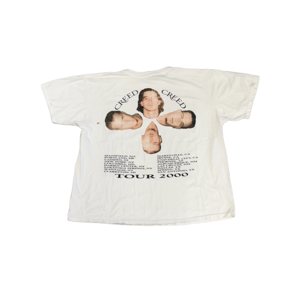 Creed 'White' Vintage Tee