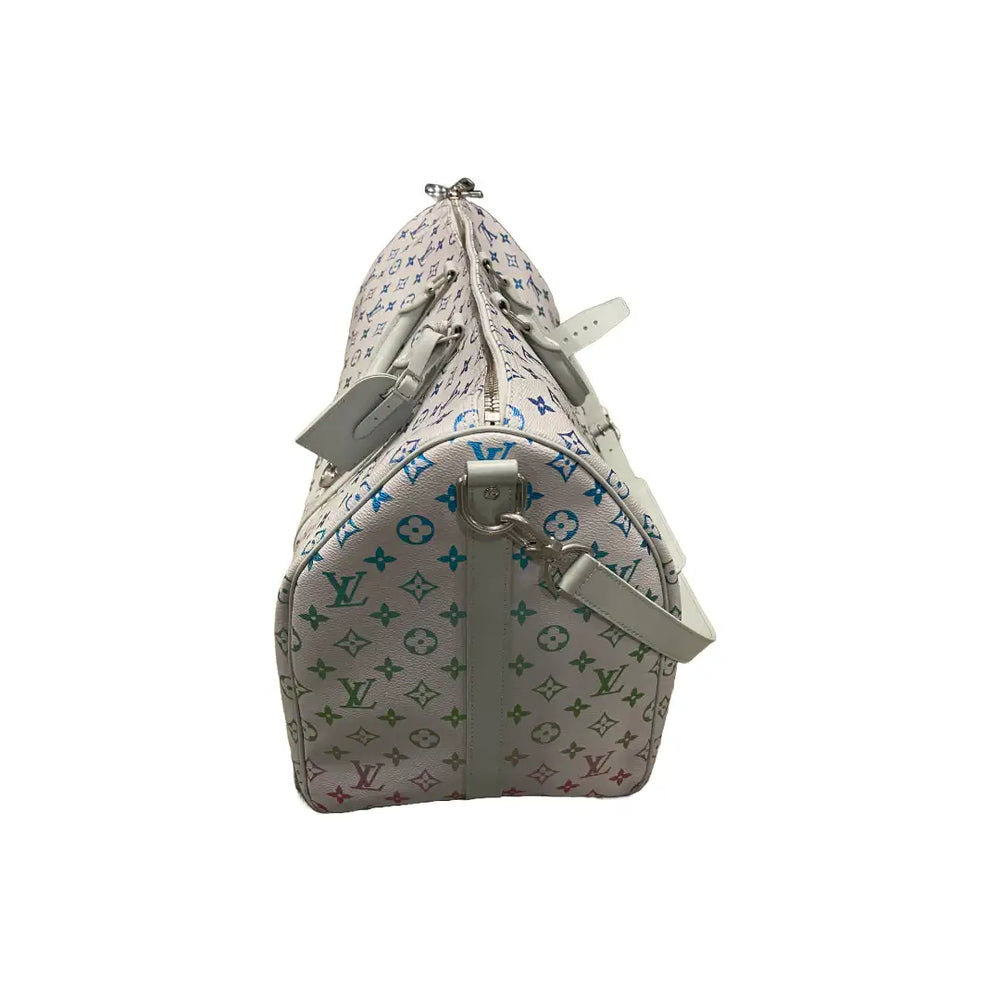Louis Vuitton 'Monogram' Grey Keepall Bandouliere 50