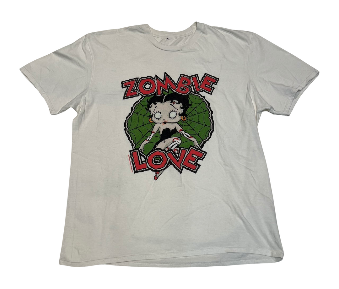 Betty Boop 'Zombie Love' Vintage Tee