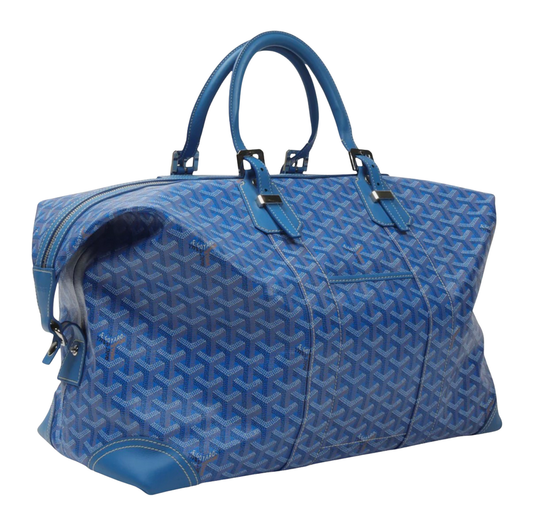 Goyard 'Sky Blue' Bowling 45 Duffle Bag