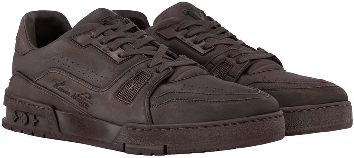 Louis Vuitton LV Distressed Trainer 'Brown' Sneakers