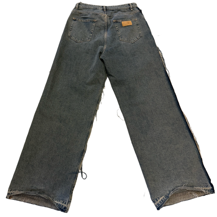 Maison Margiela 'MM6 Blue' Wide Leg Jeans