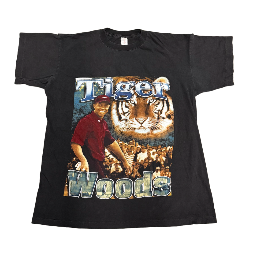 Tiger Woods 'First Black Masters Champion' Vintage Tee