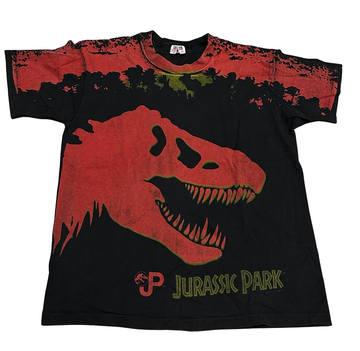 Jurrasic Park 'Red Dino' Vintage Tee