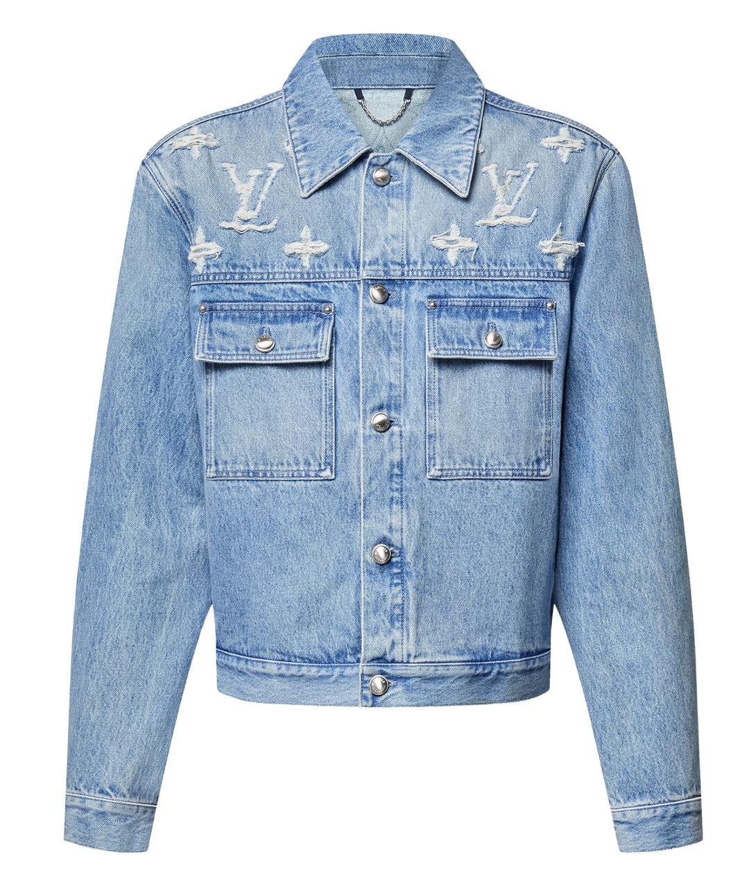 Louis Vuitton 'Monogram' Denim Trucker Jacket