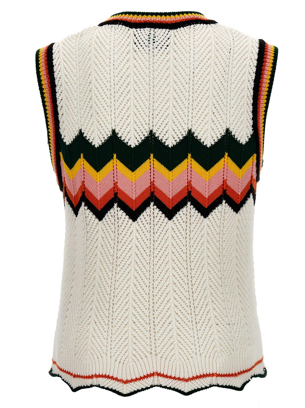 Casablanca 'Chevron' Knit Vest