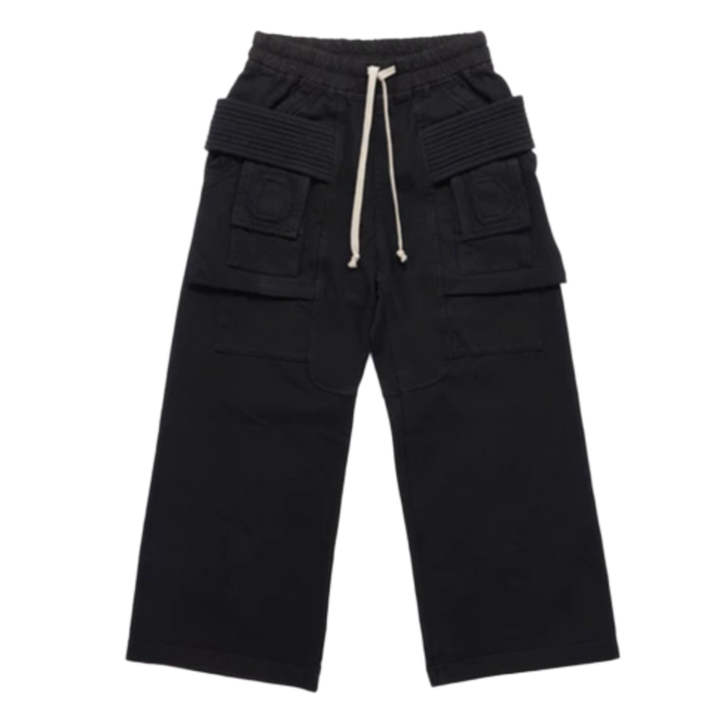 Rick Owens DRKSHDW Black Creatch Cargo Pants