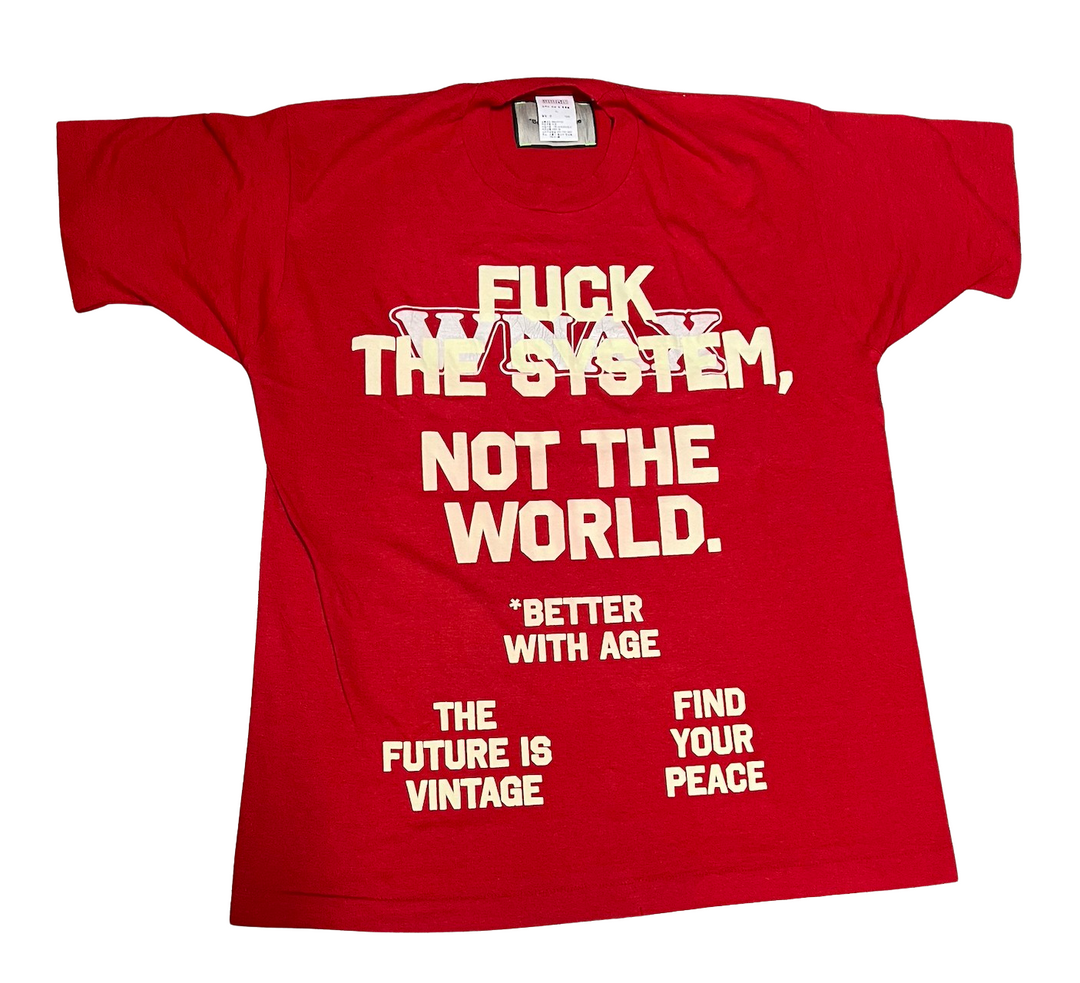 *Better With Age 'System' Red Tee